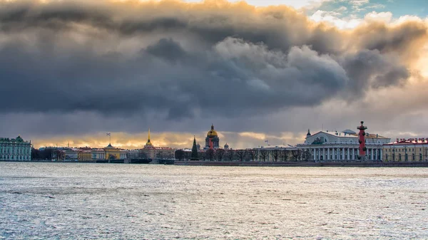 Saint Petersburg River Neva Cityscape — Stock Photo, Image