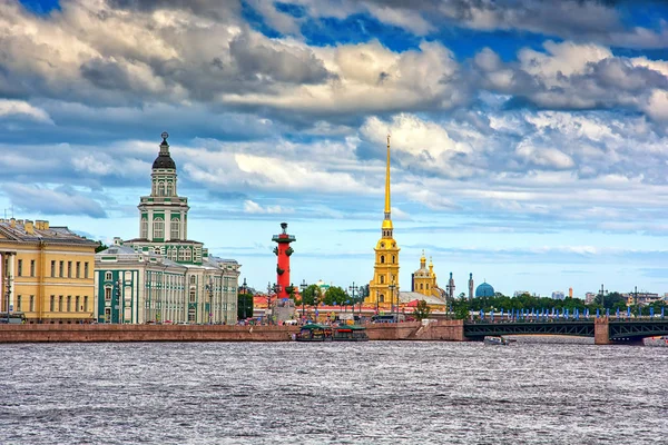 Hermoso Paisaje Urbano San Petersburgo Rusia — Foto de Stock