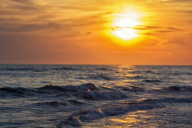 Güzel deniz manzarası Panoraması 