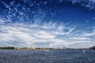 Cityscape Saint Petersburg, Rusya