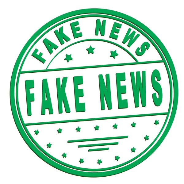 Fake News Vektorillustration — Stockvektor