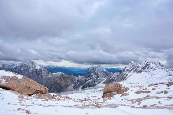 Landschaft Bei Garmisch Partenkirchen Bayern Deutschland — Stockfoto