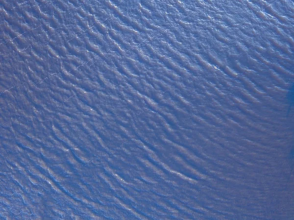 Antena Góry Dół Spokojne Morze Wody Tekstury — Zdjęcie stockowe