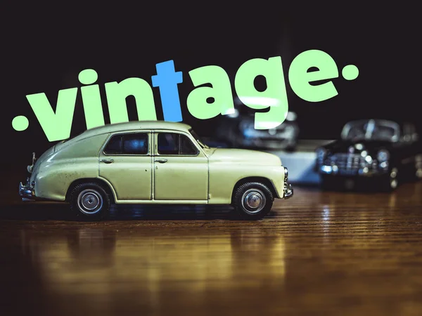 Atributo retro. texto vintage. concepto hipster b — Foto de Stock