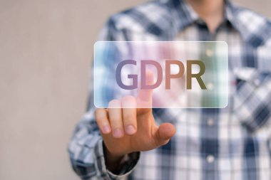 Gdpr tuşuna elle basın, kişisel veri kavramı