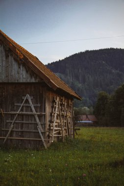 bir arka plan Dağları'nın evi