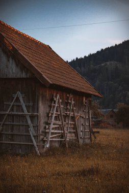 bir arka plan Dağları'nın evi