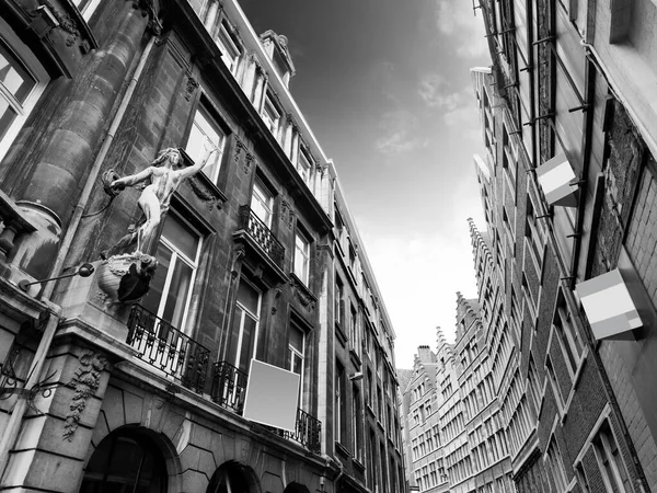 Antwerp Belçika Tipik Bir Sokak — Stok fotoğraf