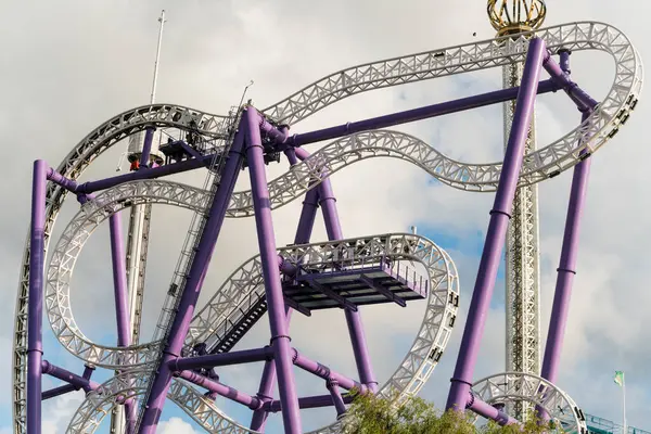 Grona Lund Amusement Park Djurgarden Summer Empty — Stock Photo, Image