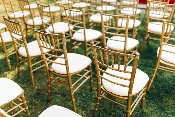 White Green Chairs Restaurant Interior — Stock Photo, Image