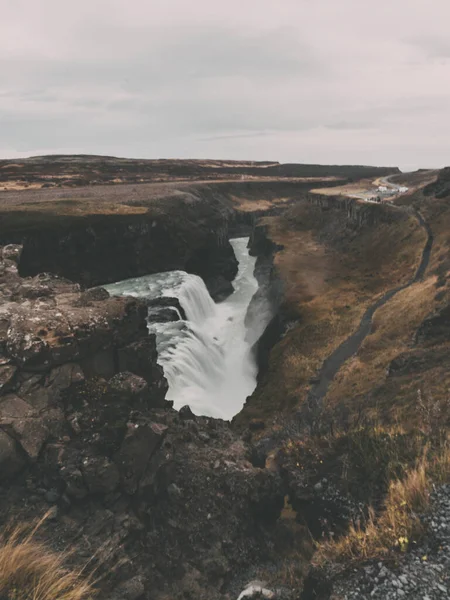 Красивый Вид Исландию Удивительный Пейзаж — стоковое фото
