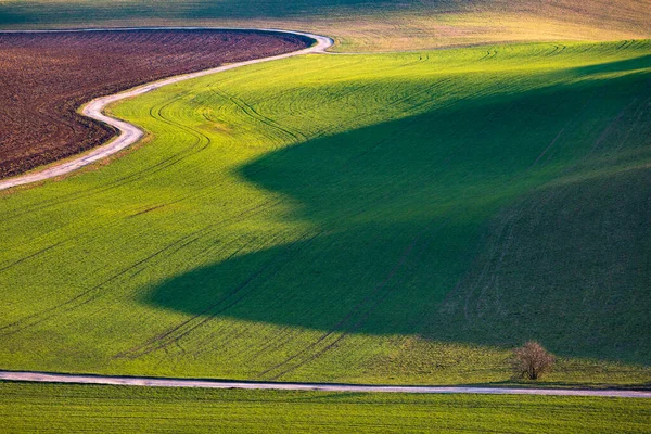 Detalhe Uma Paisagem Rural Região Turiec Eslováquia — Fotografia de Stock