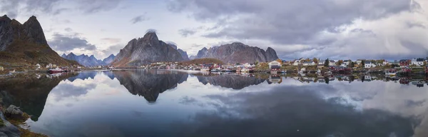 Vista Las Islas Lofoten Iceland — Foto de Stock