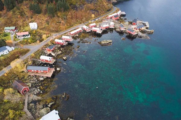 Norveç Geleneksel Bölgesi Lofoten Takımadaları — Stok fotoğraf