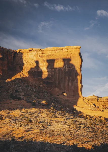 Monumento Vale Parque Nacional Utah Eua — Fotografia de Stock