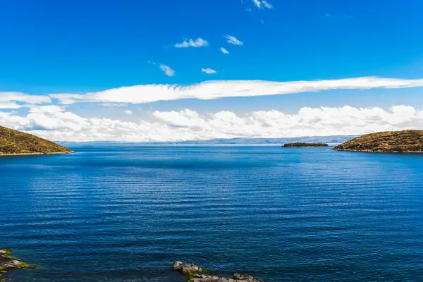 Prachtig Uitzicht Zee Bergen — Stockfoto