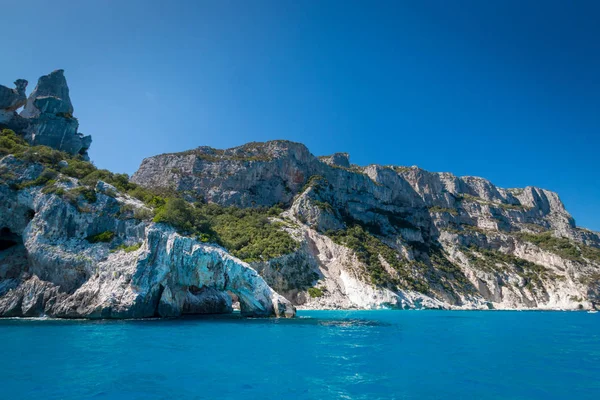 Beroemde Strand Van Cala Goloritze Het Italiaanse Eiland Sardinië — Stockfoto