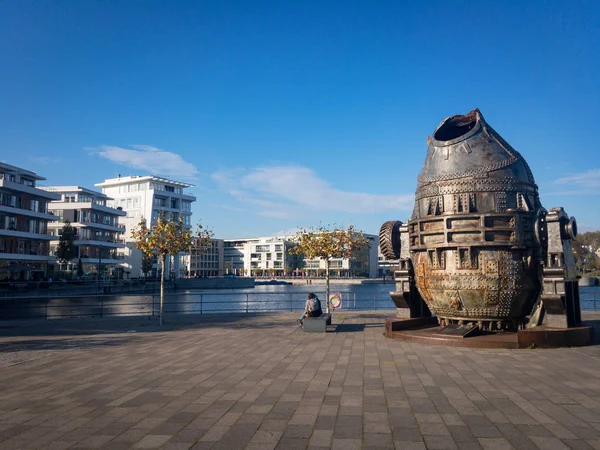 Phoenixsee Dortmund Germany Old Basic Bessemer Thomas Converter — Stock Photo, Image