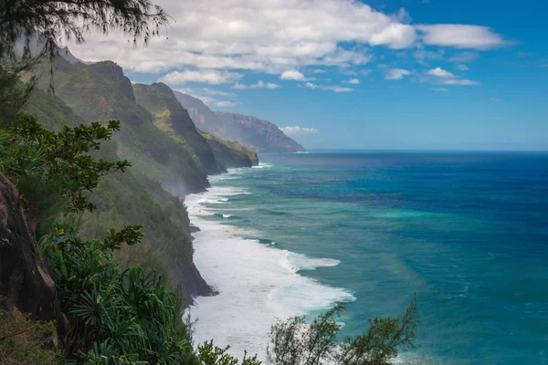 Napali Coast Kauai, Hawaje, Stany Zjednoczone — Zdjęcie stockowe