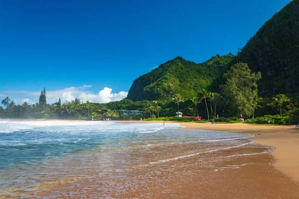 Парк Haena Beach, Кауаи, Гавайи, США — стоковое фото