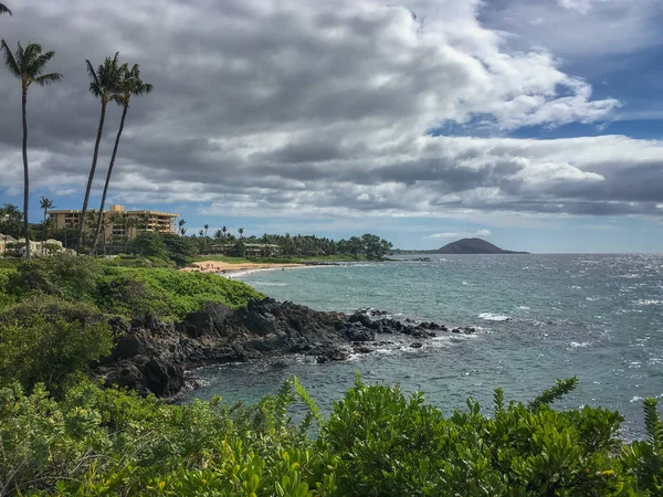 Vita da spiaggia al Polo Beach Park, Maui, Hawaii, USA — Foto Stock