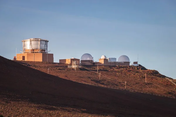 Haleakala High Altitude Observatory Site, Maui, Hawaii, EUA — Fotografia de Stock