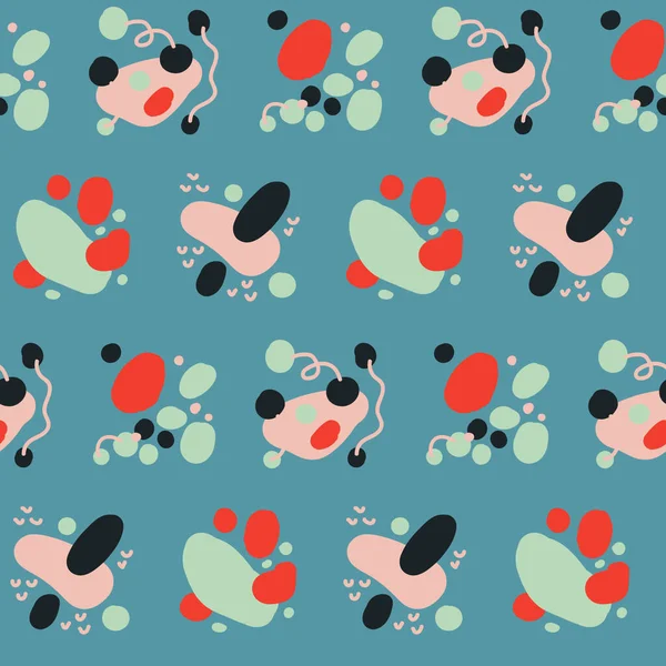 Yaz ayları parlak fayanssız soyut desenler.