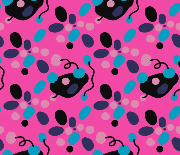 Yaz ayları parlak fayanssız soyut desenler.