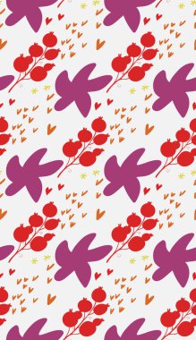 Dikişleri olmayan görüntü. Yaz temalı güzel bir şablon. Arkaplan resmi.