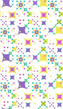 Parlak ve renkli elementlerle kusursuz arkaplan görüntüsü. Yaz temalı desen. Güzel arkaplan.