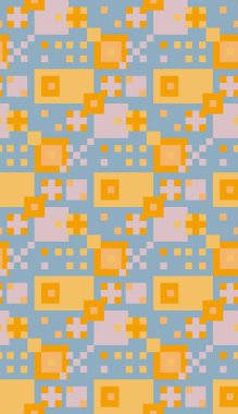 Parlak renk, güzel arka plan. Ölçeklenebilir görüntüler. Kumaş, duvar kâğıdı, ambalaj için süs. Yaz teması deseni.