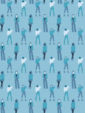 Parlak ve renkli elementlerle kusursuz arkaplan görüntüsü. Yaz temalı desen. Güzel arkaplan.