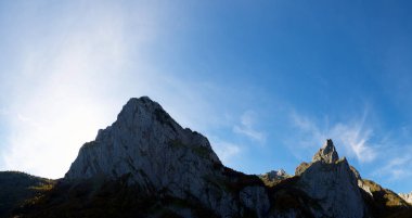 Lescun Sirki 'nde Dağ, Fransa' da Aspe Vadisi.
