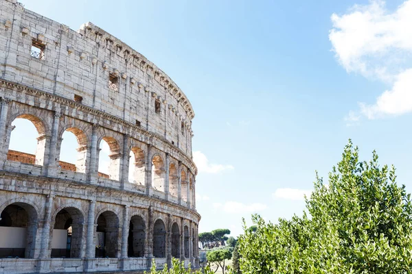 Vista Del Colosseo Nel Pomeriggio — Foto Stock