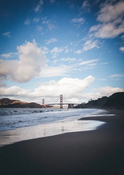 Golden Gate Bridge Clouds Ocean San Francisco — Stock Photo, Image