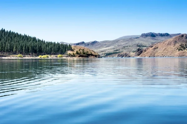 Lago Pinos Montañas Provincia Neuqun Argentina — Foto de Stock