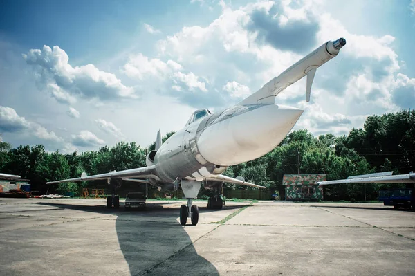 Tupolev Sovyetler Birliği Nde Üretime Giren Ilk Süpersonik Bombardıman Uçağıydı — Stok fotoğraf