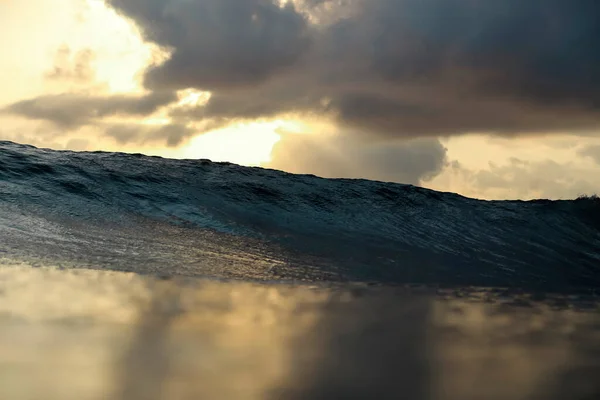 Oceaanlandschap Bij Zonsondergang — Stockfoto