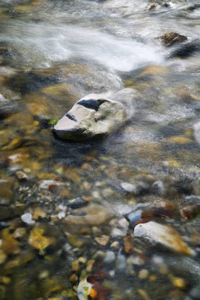 River Detail Lescun Cirque Aspe Valley France — Stock Photo, Image