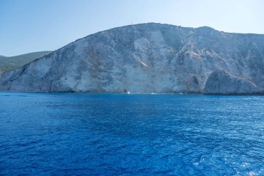 Güzel Lefkada adası. Yunanistan yazın.