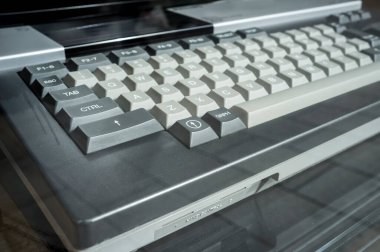 Eski 1984 ev bilgisayarı, MSX 1 Ailesi. Yakın çekim.