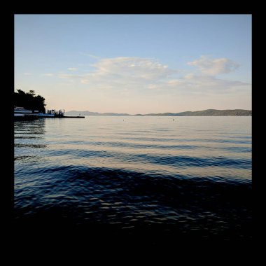 Adriyatik Denizi 'nde Dalgalar