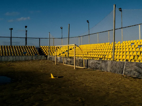 Estadio Abandonado Cerca Orilla Del Mar Batumi —  Fotos de Stock