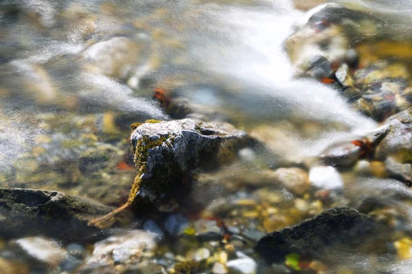 River Detail Lescun Cirque Aspe Valley France — Stock Photo, Image