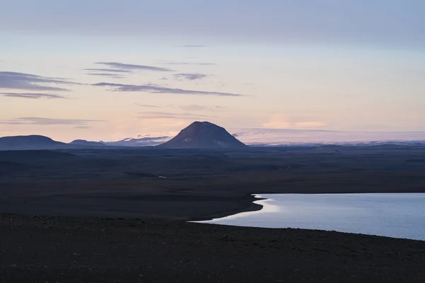 아이슬란드의 고지대 지역에 — 스톡 사진