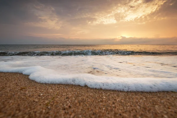 Beau Lever Soleil Sur Mer — Photo