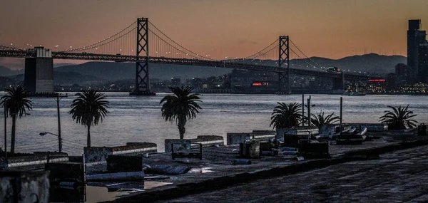 Dolů Města San Francisco Ostrova — Stock fotografie
