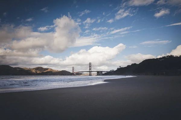 Golden Gate Bridge Cloud Ocean San Francisco — стокове фото