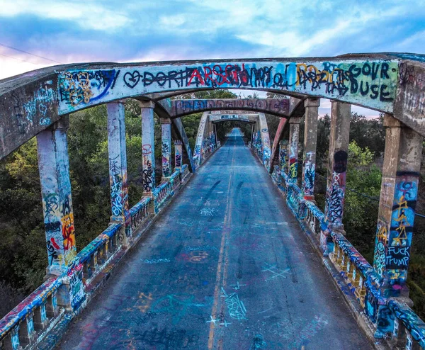 Jembatan Dixon California Yang Ditinggalkan — Stok Foto