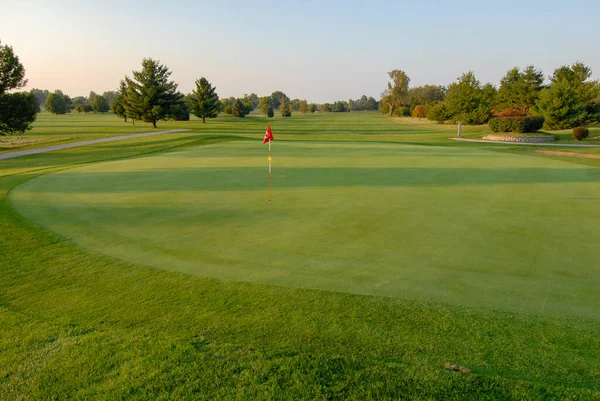 Golf Course Putting Greens Fairways — Stock Photo, Image